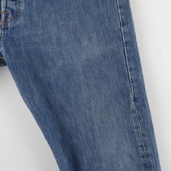 Levi's 501 straight denim pants for men, size W34 cotton blue type Vintage Second Hand
