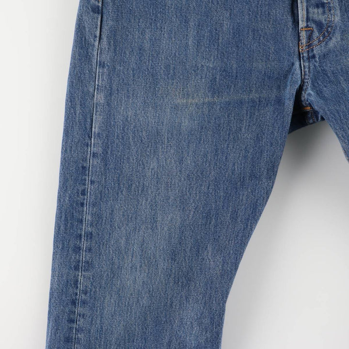 Levi's 501 straight denim pants for men, size W34 cotton blue type Vintage Second Hand
