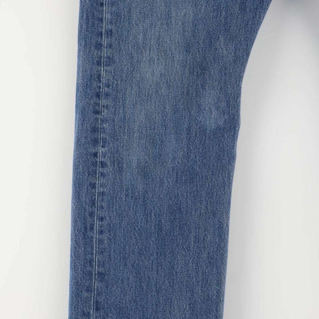 Levi's 501 straight denim pants for men, size W34 cotton blue type Vintage Second Hand