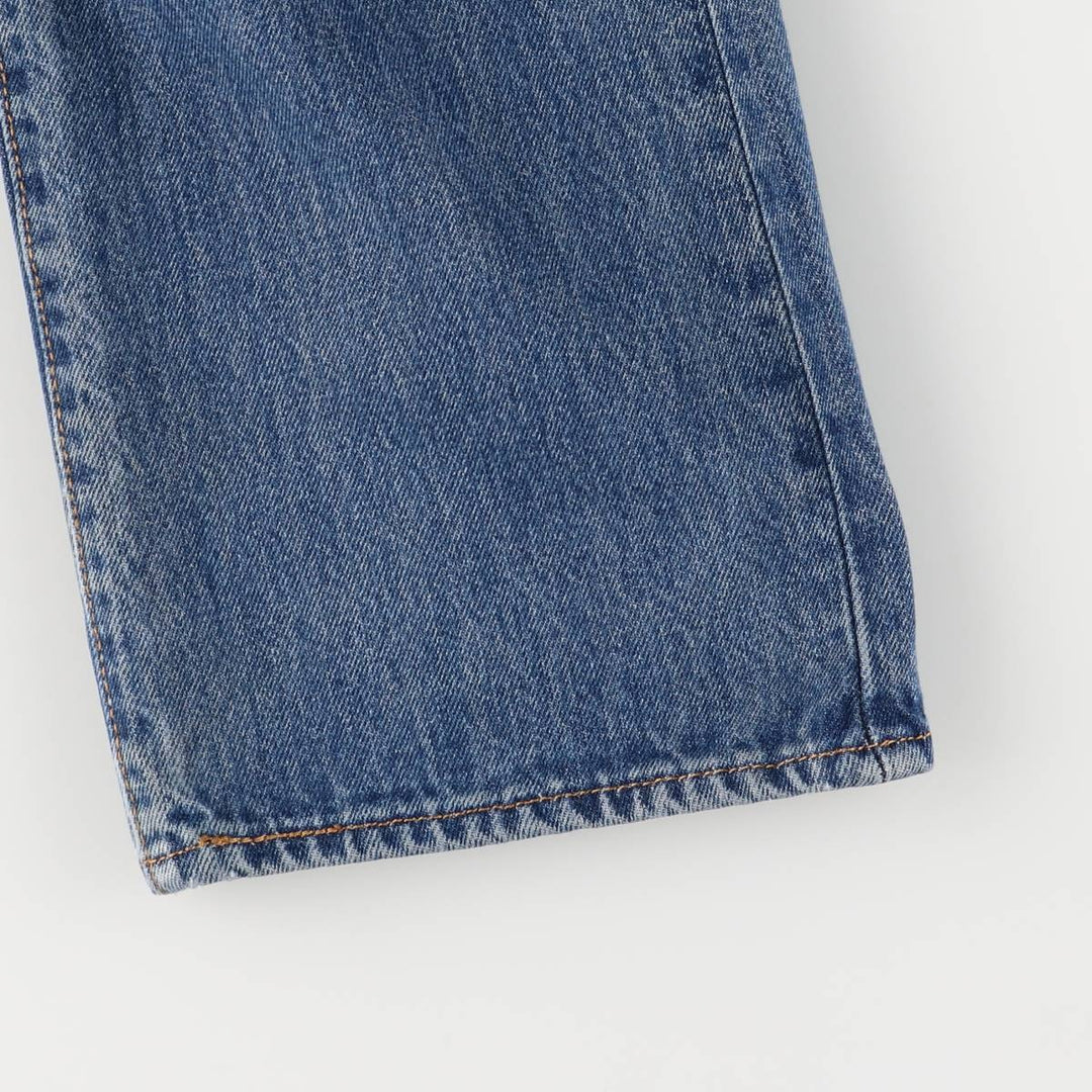 Levi's 501 straight denim pants for men, size W34 cotton blue type Vintage Second Hand