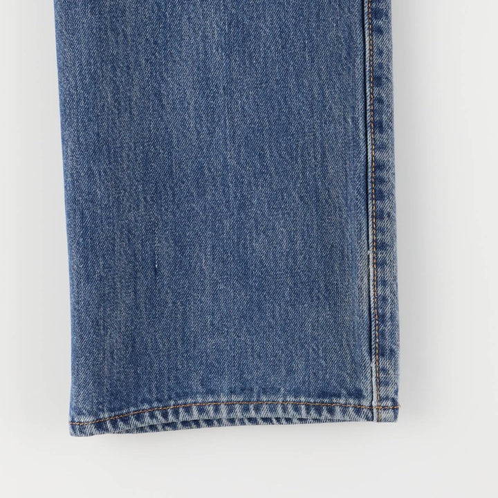 Levi's 501 straight denim pants for men, size W34 cotton blue type Vintage Second Hand