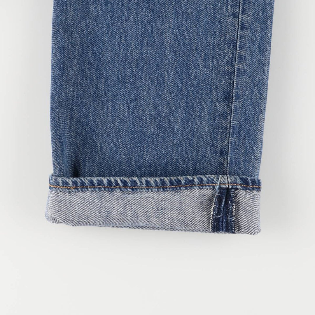 Levi's 501 straight denim pants for men, size W34 cotton blue type Vintage Second Hand