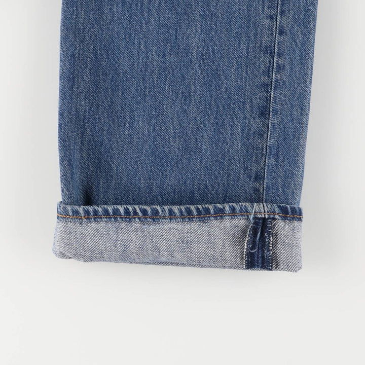 Levi's 501 straight denim pants for men, size W34 cotton blue type Vintage Second Hand