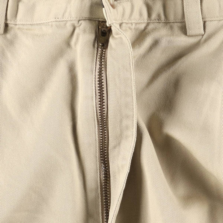 Ralph Lauren Polo Ralph Lauren Two-pleat Chino Pants for Men, W35 cotton Beige type Vintage Second Hand