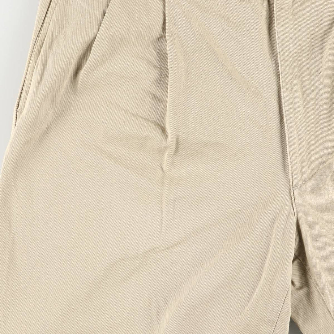 Ralph Lauren Polo Ralph Lauren Two-pleat Chino Pants for Men, W35 cotton Beige type Vintage Second Hand