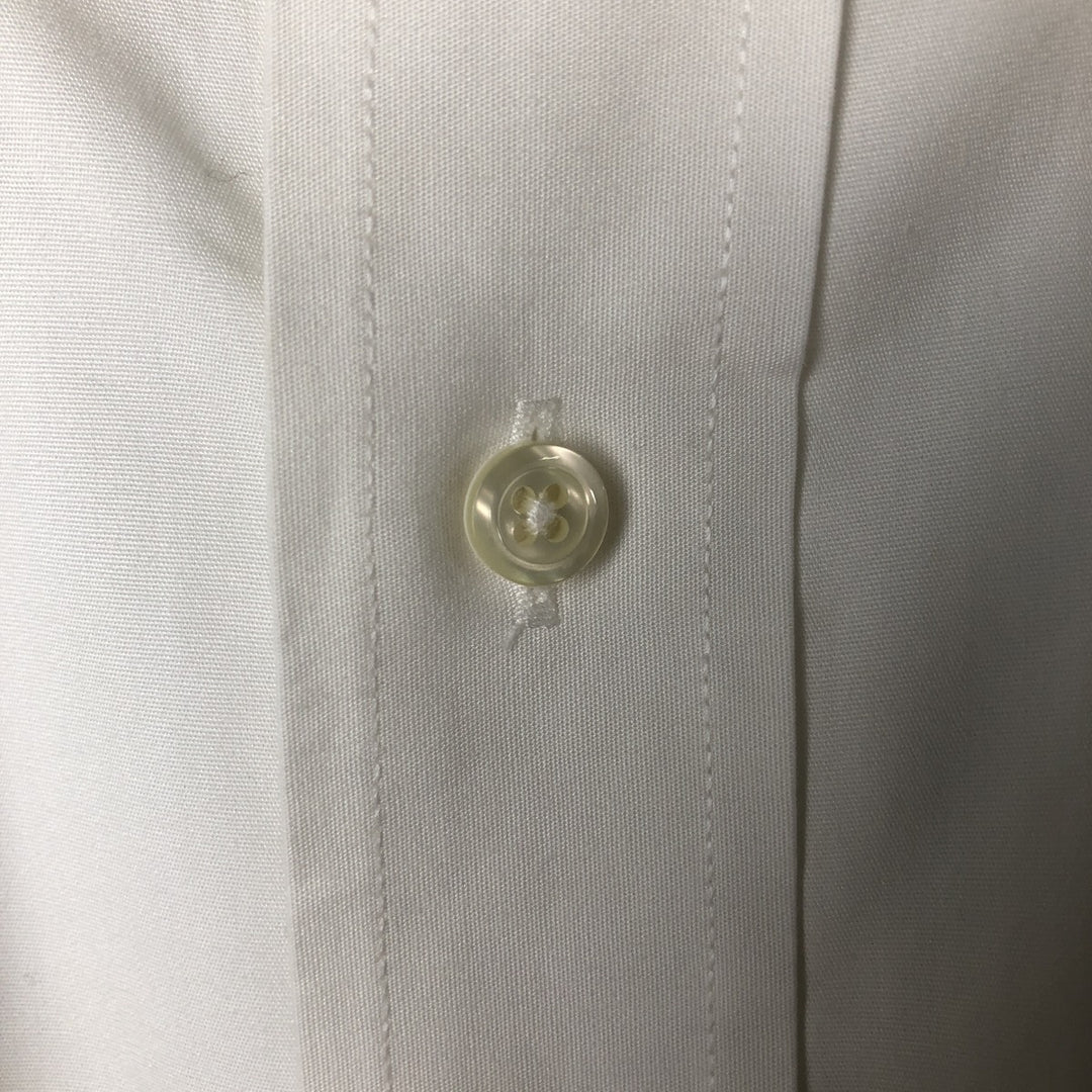 Brooks Brothers 346 short sleeve button-down shirt, men's size L cotton white type Vintage Second Hand