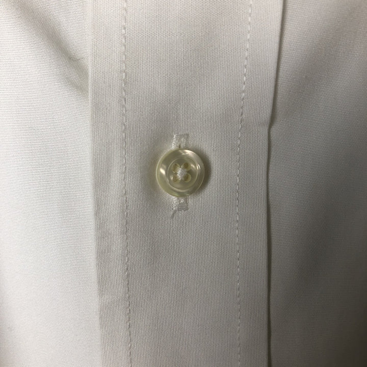 Brooks Brothers 346 short sleeve button-down shirt, men's size L cotton white type Vintage Second Hand