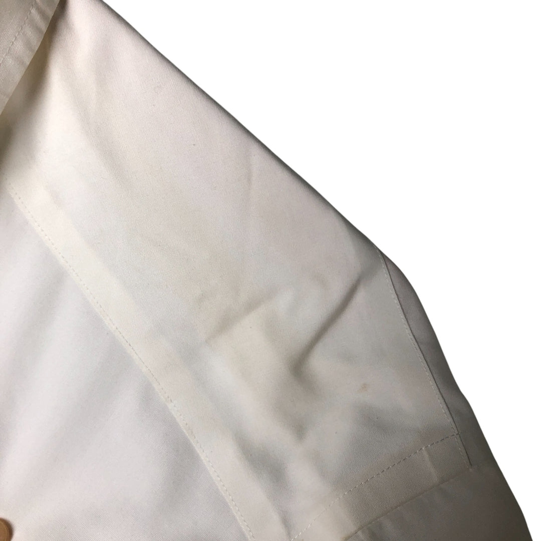 Brooks Brothers 346 short sleeve button-down shirt, men's size L cotton white type Vintage Second Hand