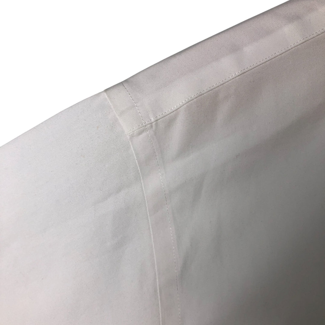 Brooks Brothers 346 short sleeve button-down shirt, men's size L cotton white type Vintage Second Hand