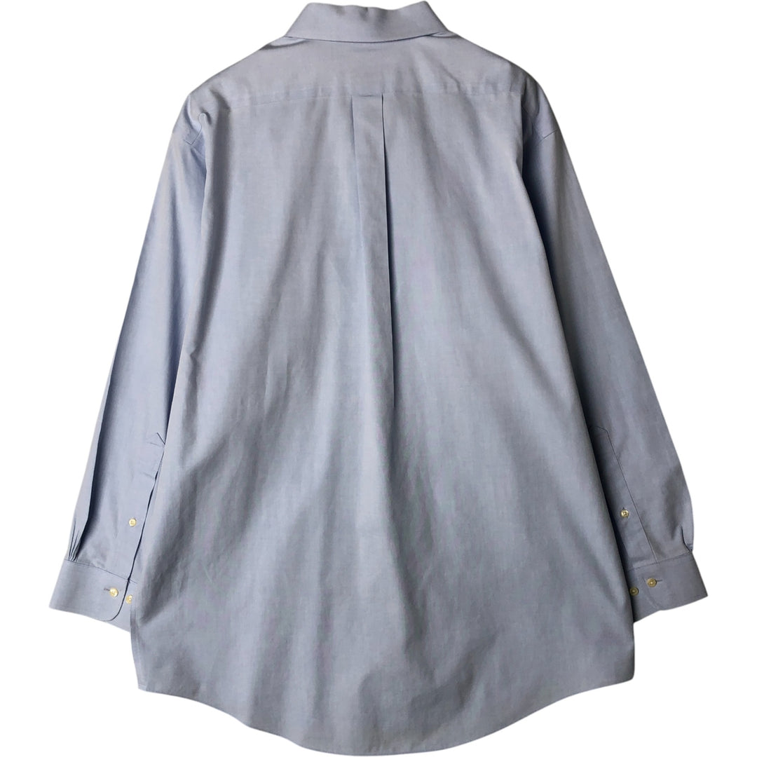 Brooks Brothers 346 long sleeve cotton shirt, men's size L cotton Blue type light blue Vintage Second Hand