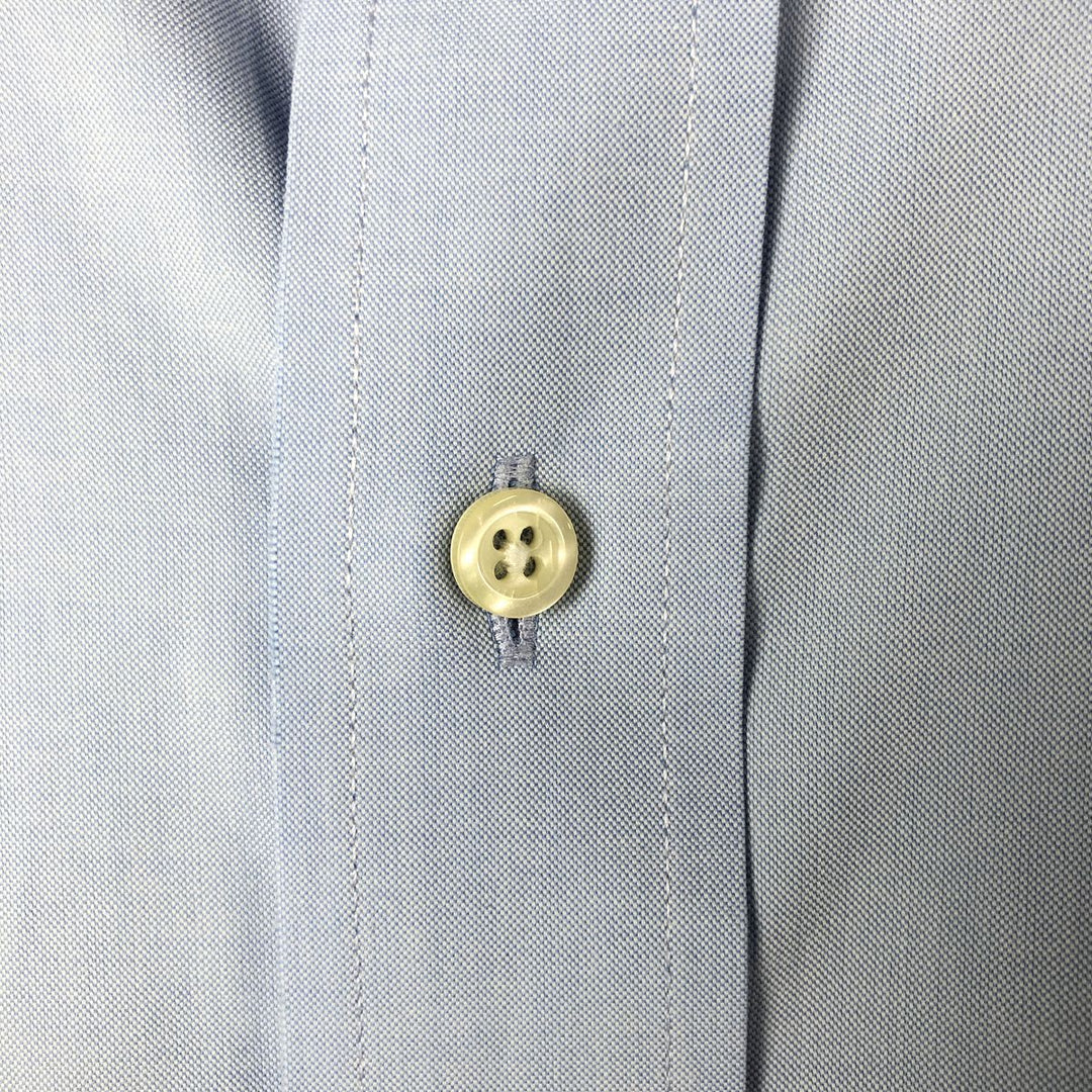 Brooks Brothers 346 long sleeve cotton shirt, men's size L cotton Blue type light blue Vintage Second Hand