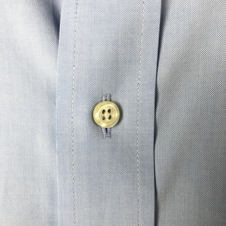 Brooks Brothers 346 long sleeve cotton shirt, men's size L cotton Blue type light blue Vintage Second Hand