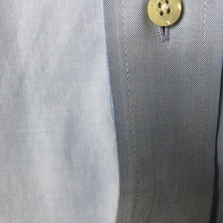 Brooks Brothers 346 long sleeve cotton shirt, men's size L cotton Blue type light blue Vintage Second Hand