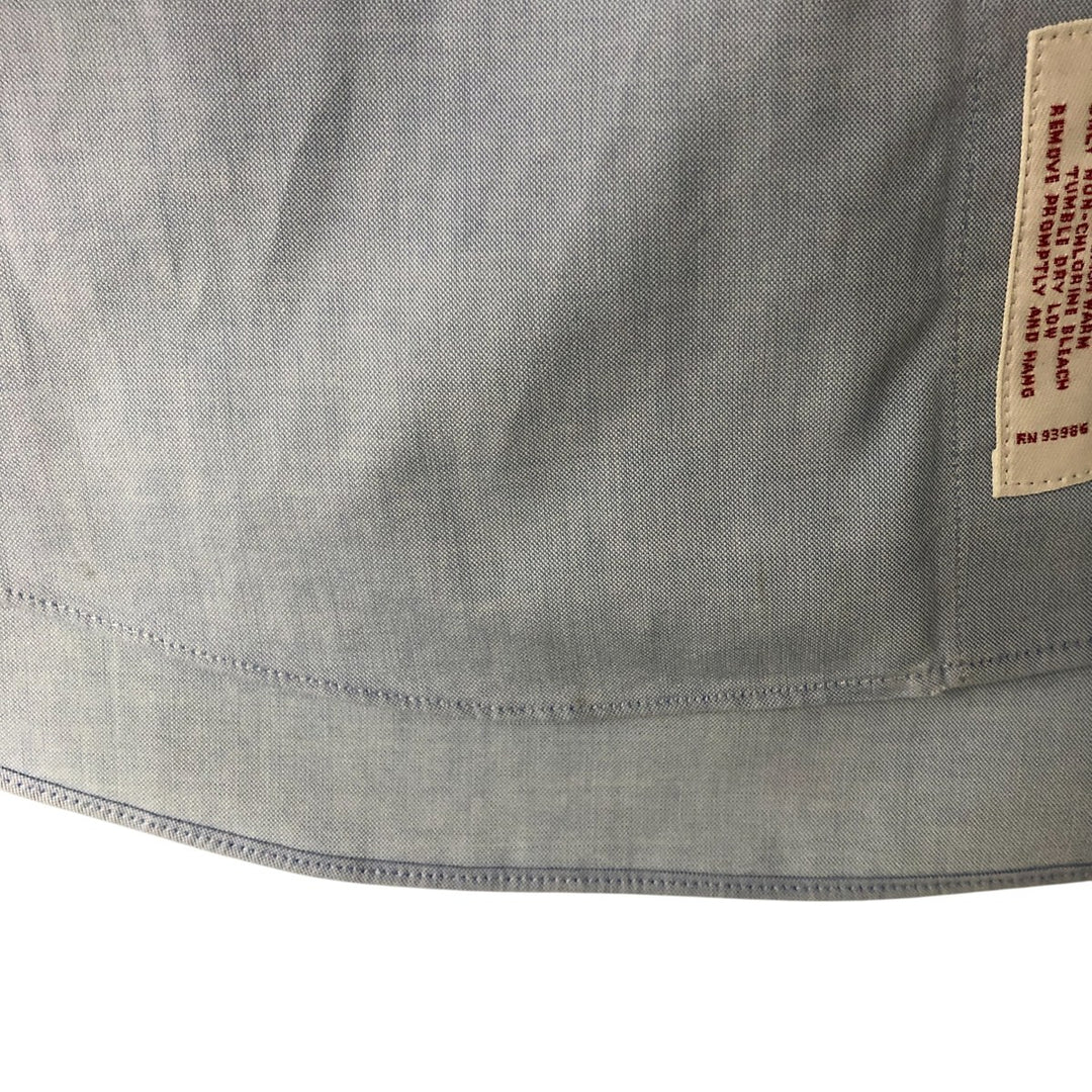 Brooks Brothers 346 long sleeve cotton shirt, men's size L cotton Blue type light blue Vintage Second Hand