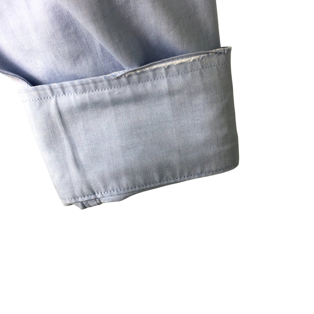 Brooks Brothers 346 long sleeve cotton shirt, men's size L cotton Blue type light blue Vintage Second Hand