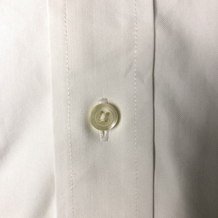 Brooks Brothers Est.1818 Long Sleeve Cotton Shirt, Men's Medium cotton white type Vintage Second Hand
