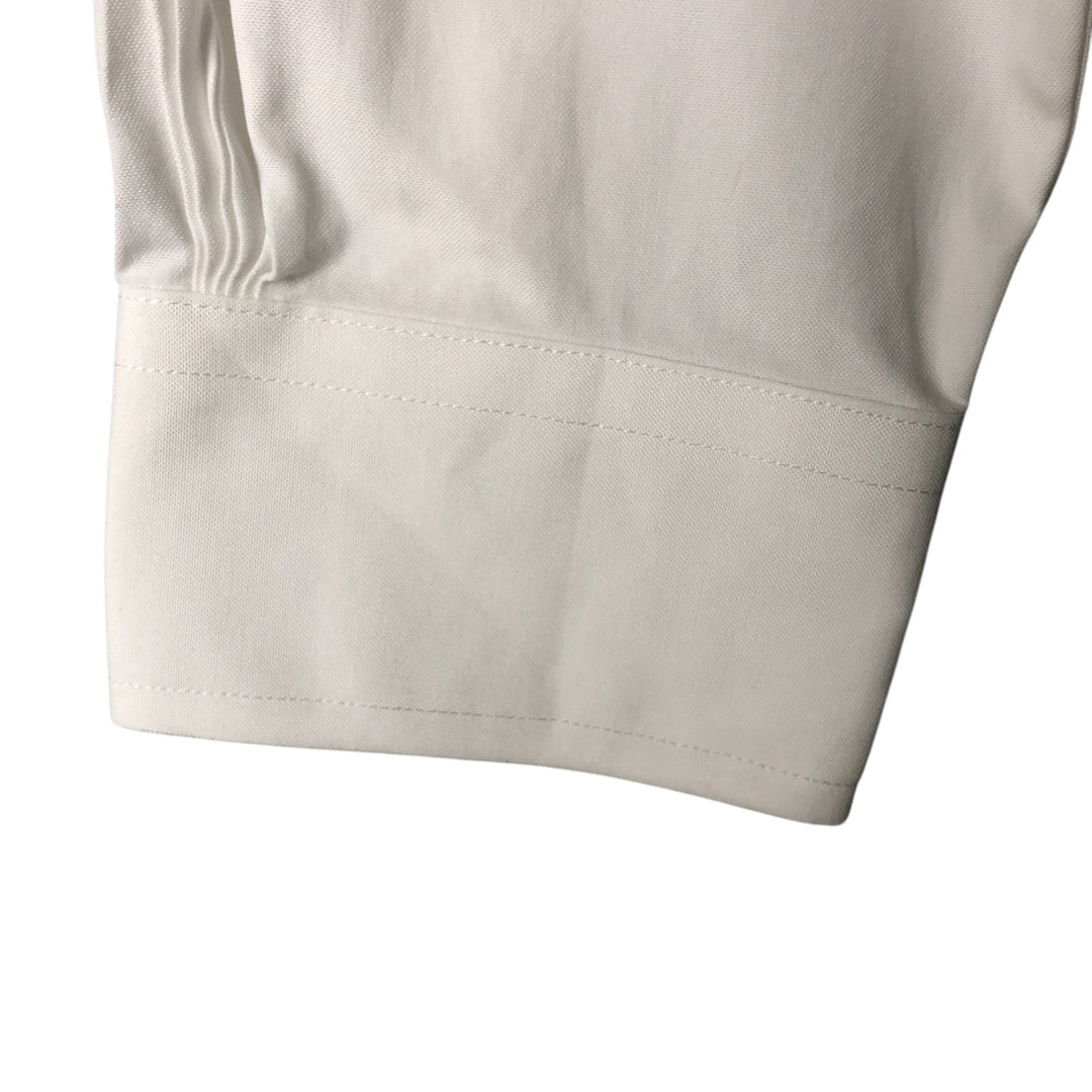 Brooks Brothers Est.1818 Long Sleeve Cotton Shirt, Men's Medium cotton white type Vintage Second Hand