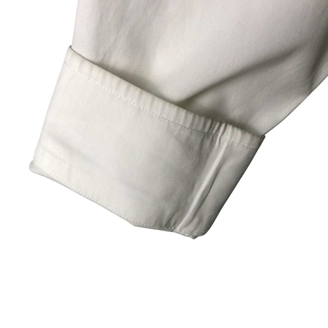 Brooks Brothers Est.1818 Long Sleeve Cotton Shirt, Men's Medium cotton white type Vintage Second Hand