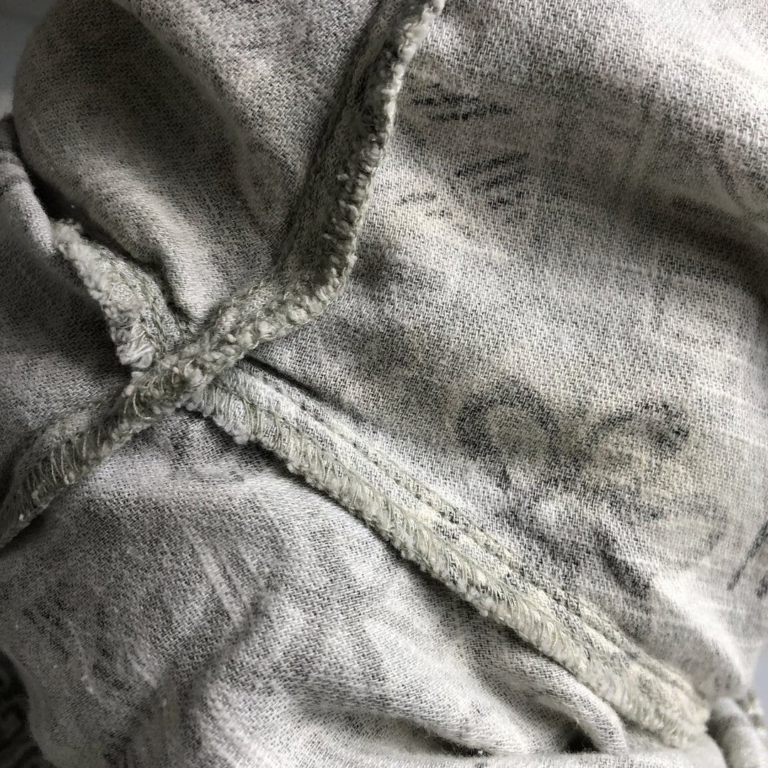 90s-00'S Vintage Columbia All-Over Print Open Collar Hawaiian Aloha Shirt, Box Shirt, Men's XL cotton gray type Vintage Second Hand