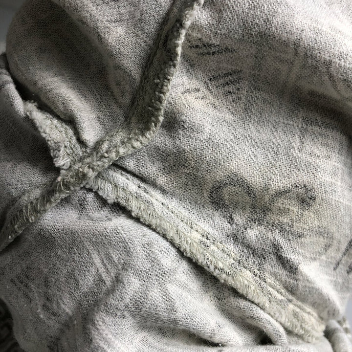 90s-00'S Vintage Columbia All-Over Print Open Collar Hawaiian Aloha Shirt, Box Shirt, Men's XL cotton gray type Vintage Second Hand