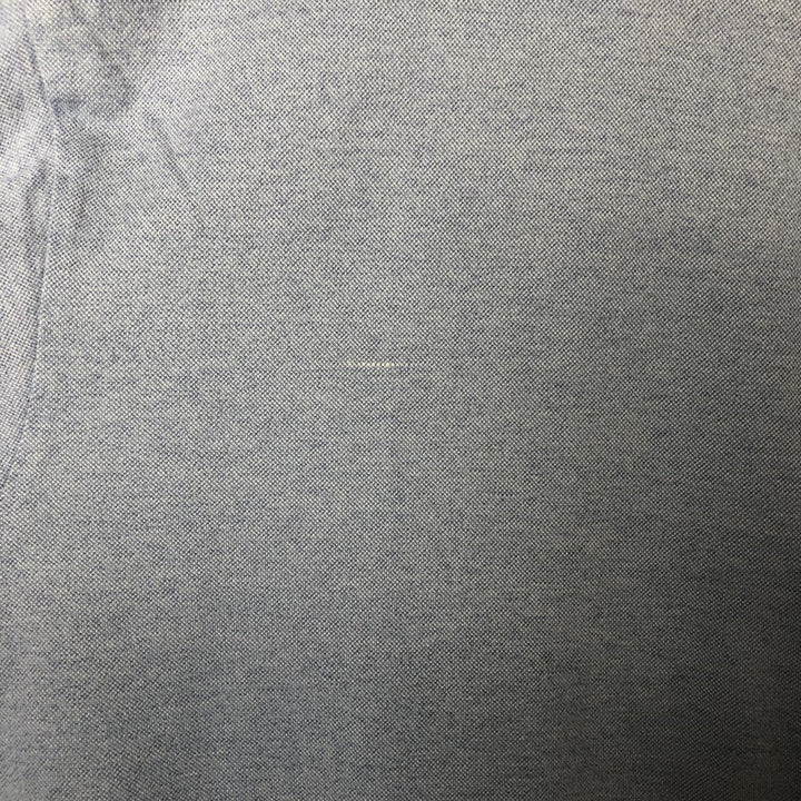 Ralph Lauren POLO GOLF Men's XL Open-Front Short Sleeve Polo Shirt cotton Blue type light blue Vintage Second Hand