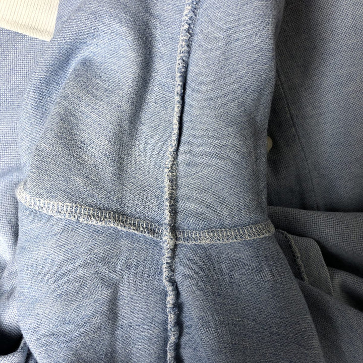 Ralph Lauren POLO GOLF Men's XL Open-Front Short Sleeve Polo Shirt cotton Blue type light blue Vintage Second Hand