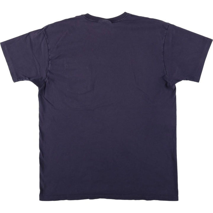 Ralph Lauren POLO by Ralph Lauren Short Sleeve Logo Pocket T-Shirt, Made in USA, Men's Size Medium cotton navy blue type Vintage Second Hand