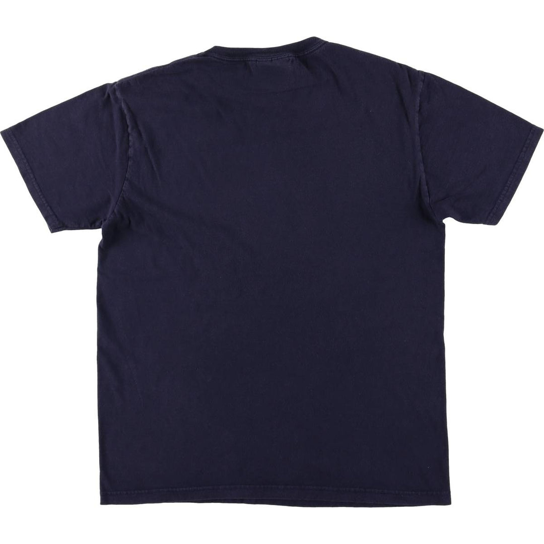 Ralph Lauren POLO SPORT RALPH LAUREN short-sleeved logo T-shirt, men's size S cotton navy blue type Vintage Second Hand