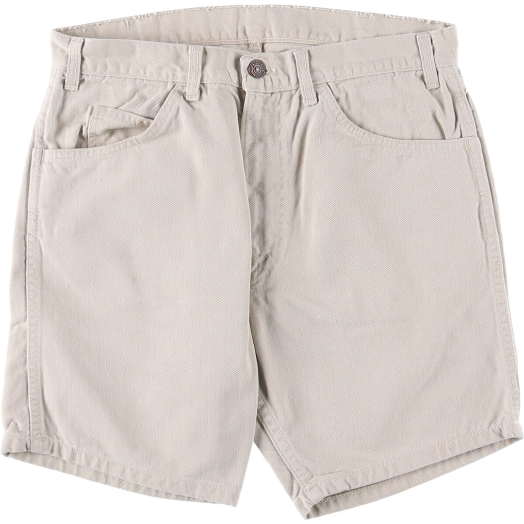 Vintage Levi's Big E Katsuragi Shorts from the 1960'S and 1970s, Men's Size W30 unclear Beige type Vintage Second Hand