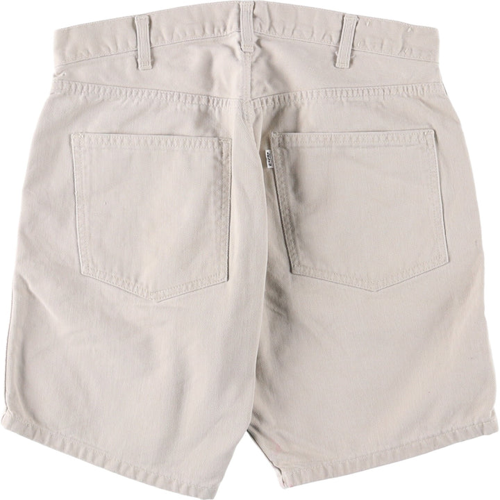 Vintage Levi's Big E Katsuragi Shorts from the 1960'S and 1970s, Men's Size W30 unclear Beige type Vintage Second Hand