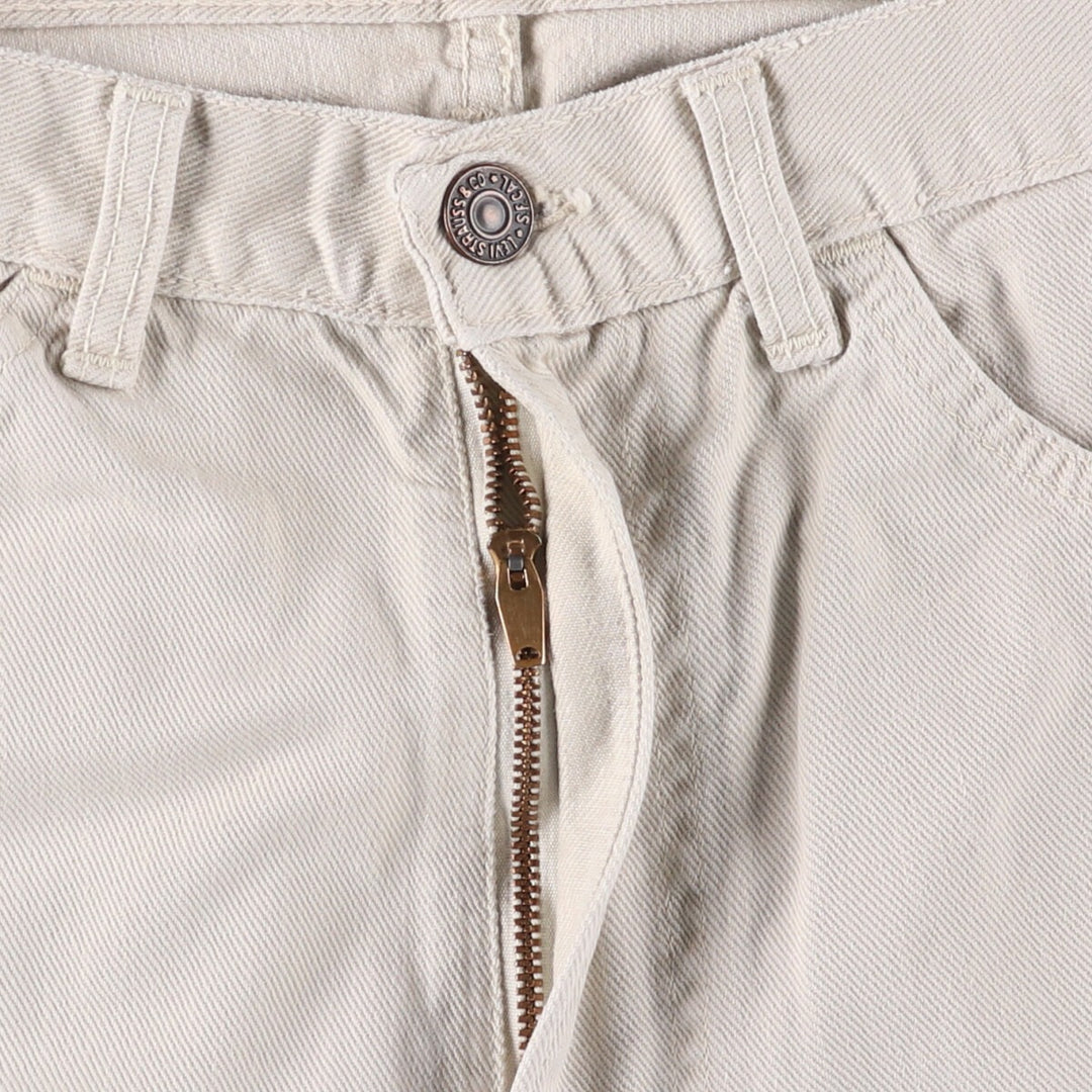 Vintage Levi's Big E Katsuragi Shorts from the 1960'S and 1970s, Men's Size W30 unclear Beige type Vintage Second Hand