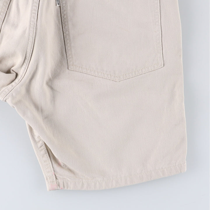 Vintage Levi's Big E Katsuragi Shorts from the 1960'S and 1970s, Men's Size W30 unclear Beige type Vintage Second Hand