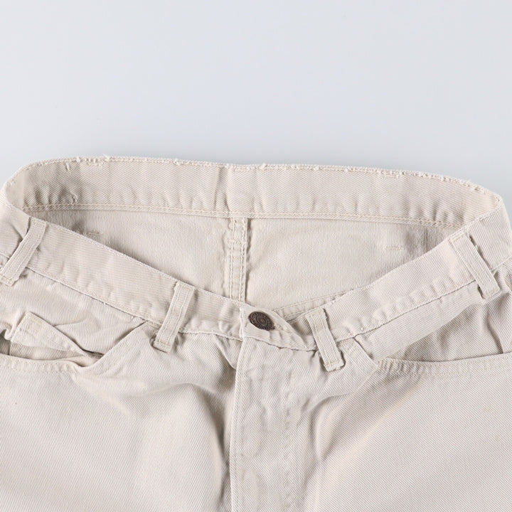 Vintage Levi's Big E Katsuragi Shorts from the 1960'S and 1970s, Men's Size W30 unclear Beige type Vintage Second Hand
