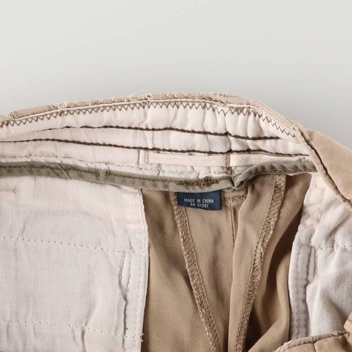 Ralph Lauren POLO by Ralph Lauren Chino Shorts, Half Pants, Men's, W32 equivalent cotton Beige type Vintage Second Hand