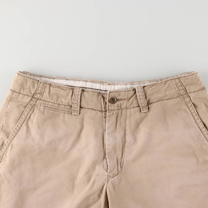 Ralph Lauren POLO by Ralph Lauren Chino Shorts, Half Pants, Men's, W32 equivalent cotton Beige type Vintage Second Hand