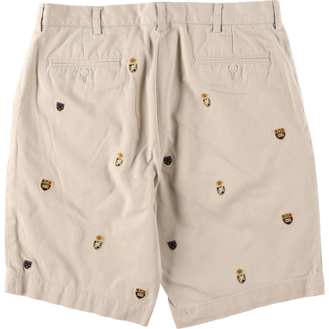Ralph Lauren POLO by Ralph Lauren Chino Shorts, Shorts, Men's, W34 equivalent cotton Beige type Vintage Second Hand