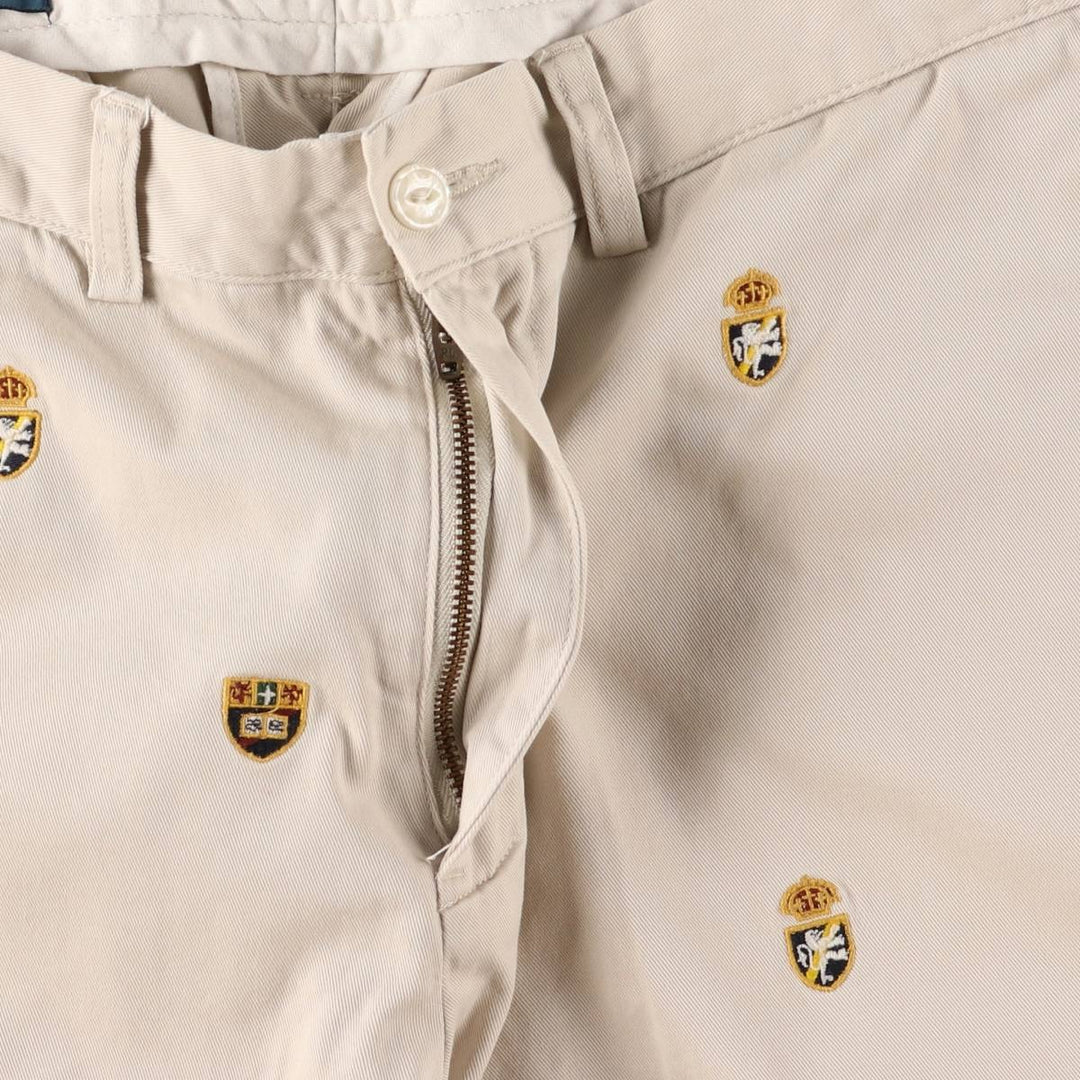 Ralph Lauren POLO by Ralph Lauren Chino Shorts, Shorts, Men's, W34 equivalent cotton Beige type Vintage Second Hand