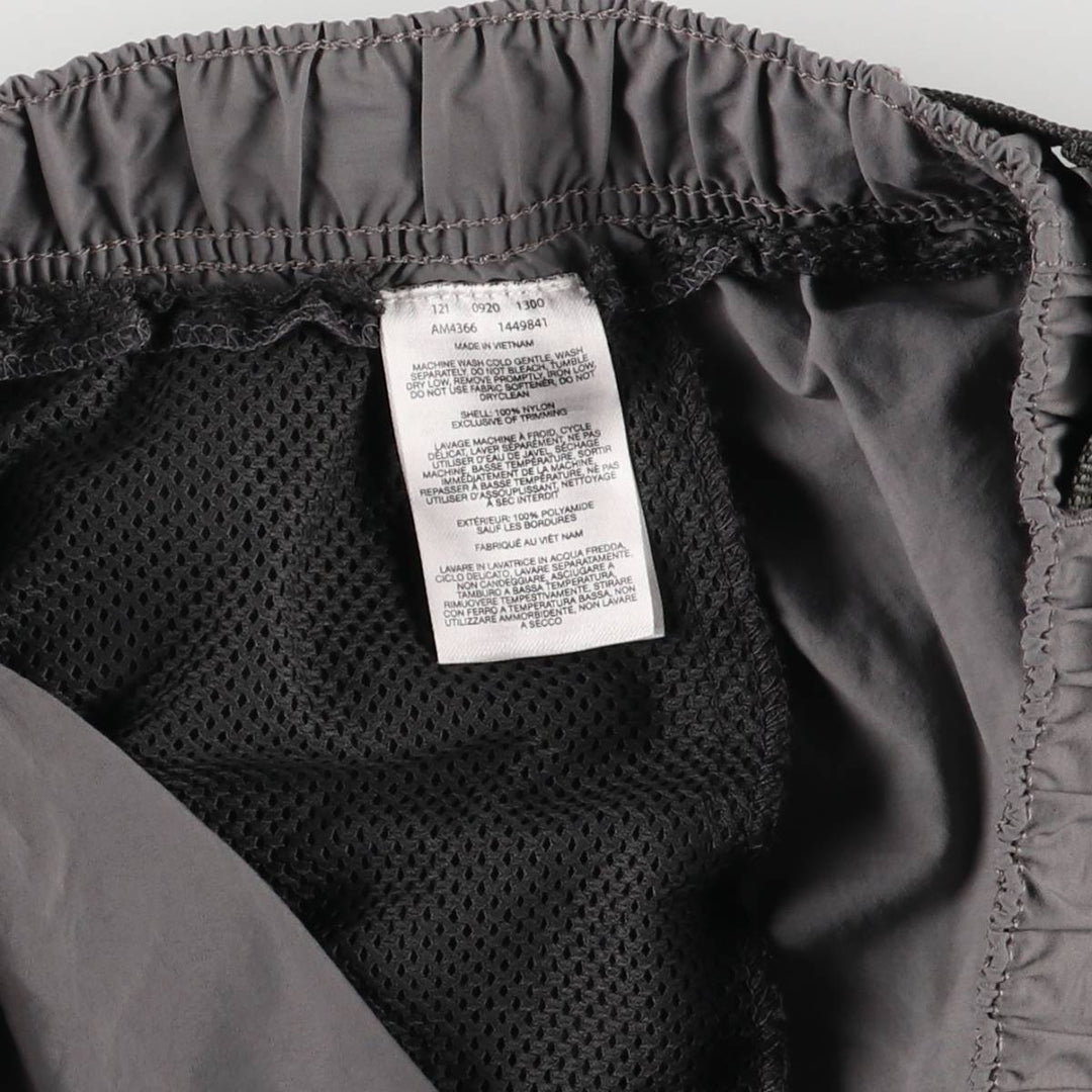 Columbia swim shorts, men's size L Nylon gray type Vintage Second Hand