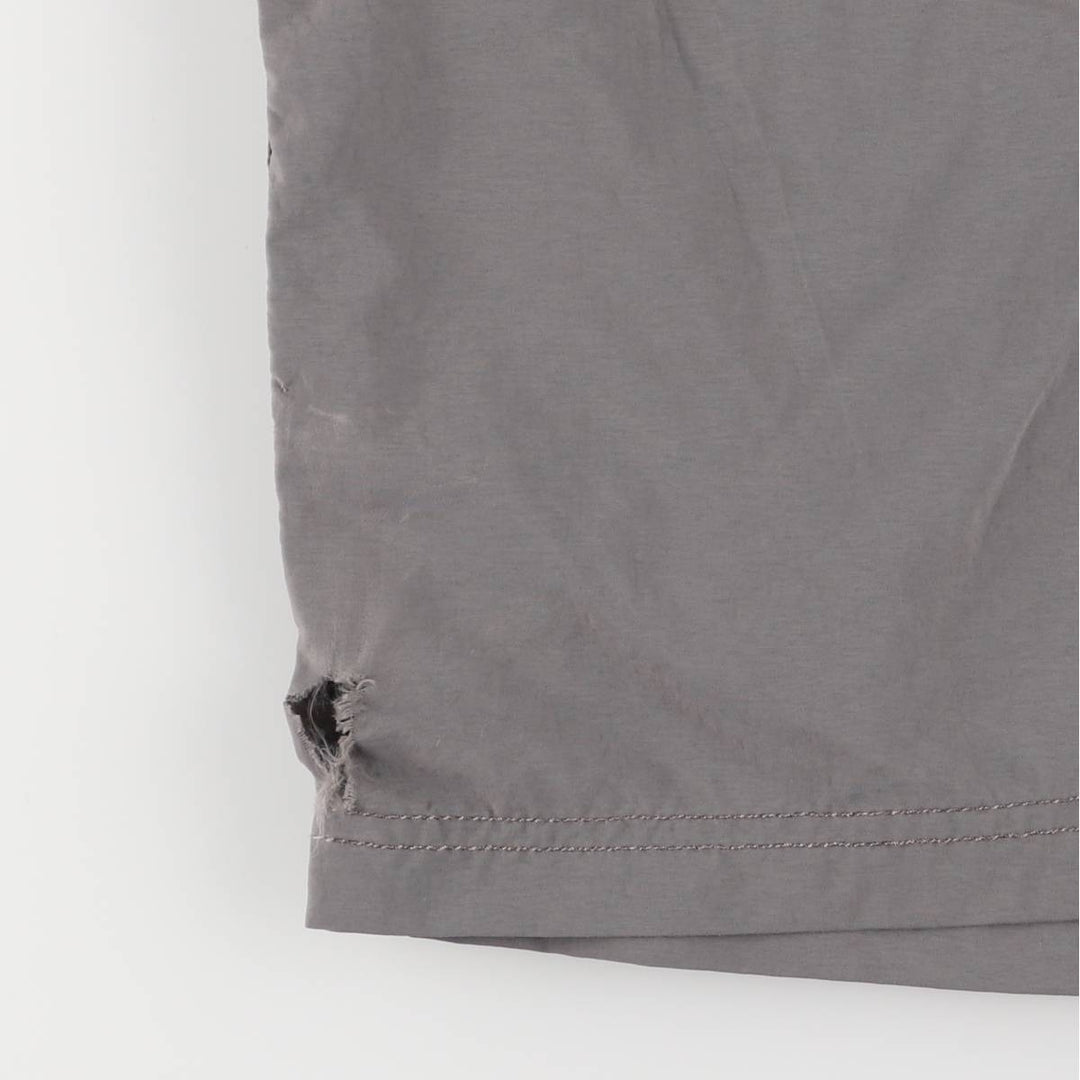 Columbia swim shorts, men's size L Nylon gray type Vintage Second Hand