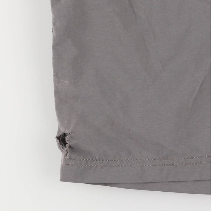 Columbia swim shorts, men's size L Nylon gray type Vintage Second Hand