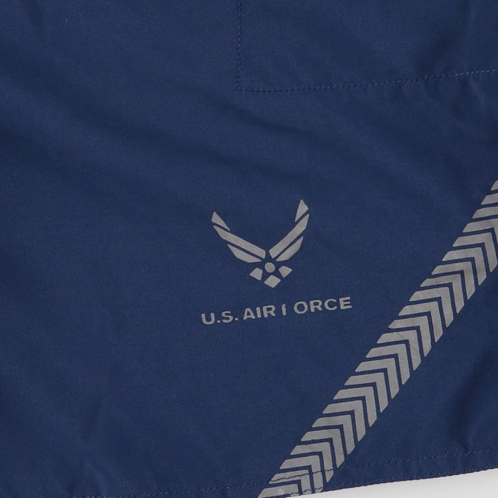 2000'S US AIR FORCE Military Training Shorts, Made in USA, Men's Size L polyester navy blue type Vintage Second Hand