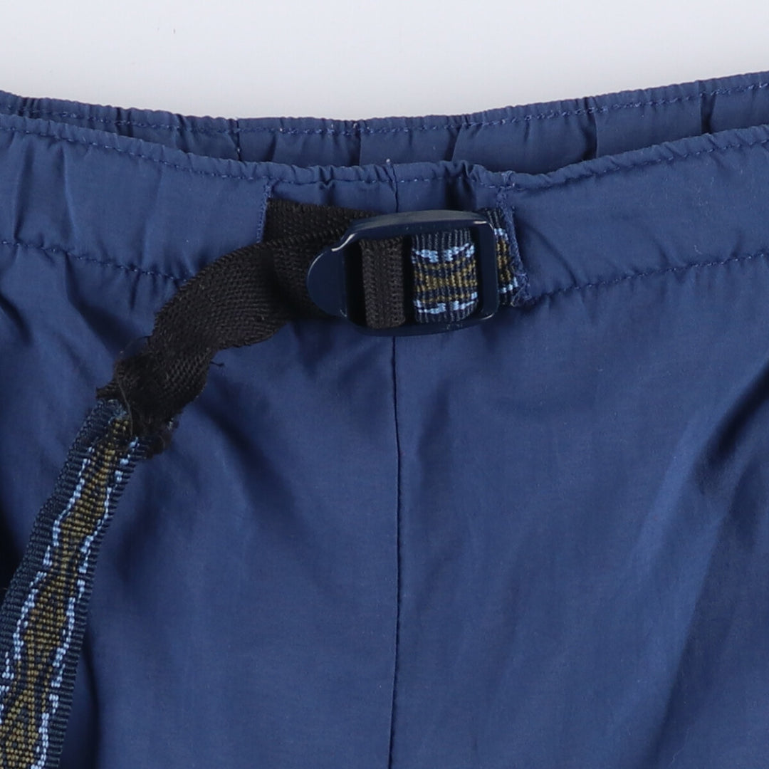 Columbia Packable Swim Shorts, Cargo Pants, Men's Size Medium Nylon Navy blue Vintage Second Hand