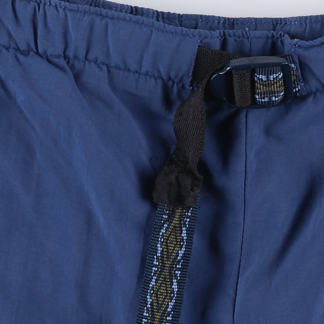 Columbia Packable Swim Shorts, Cargo Pants, Men's Size Medium Nylon Navy blue Vintage Second Hand