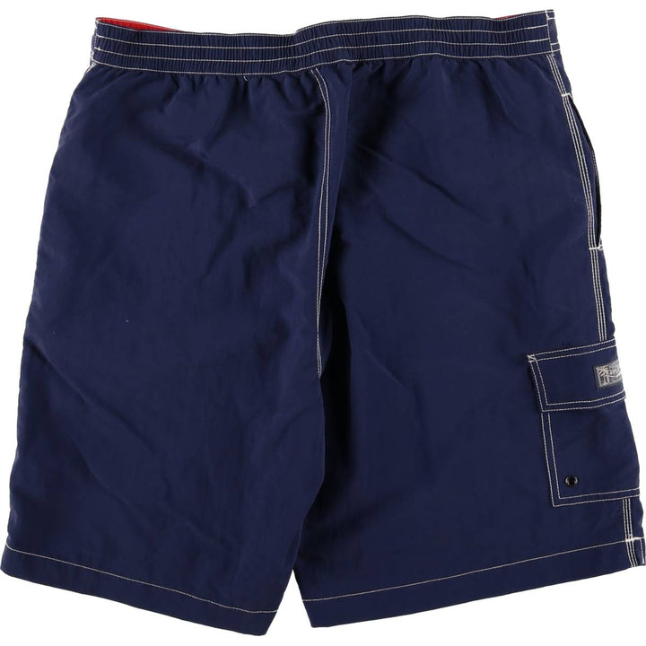 Ralph Lauren POLO by Ralph Lauren swim shorts, cargo pants, men's size L Nylon navy blue type Vintage Second Hand
