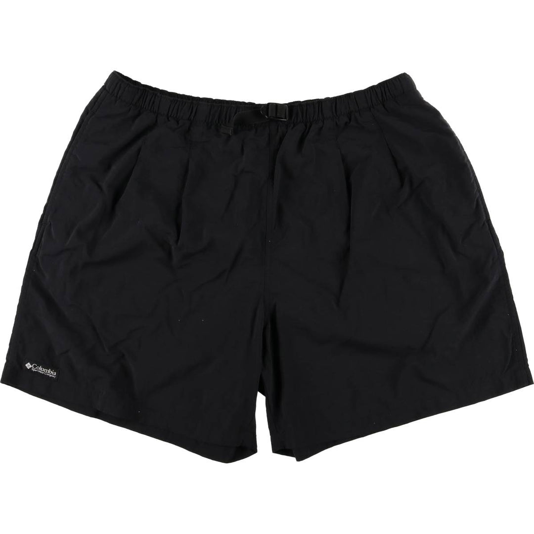 90s-00'S Columbia Swim Shorts, Men's XL Nylon black type Vintage Second Hand