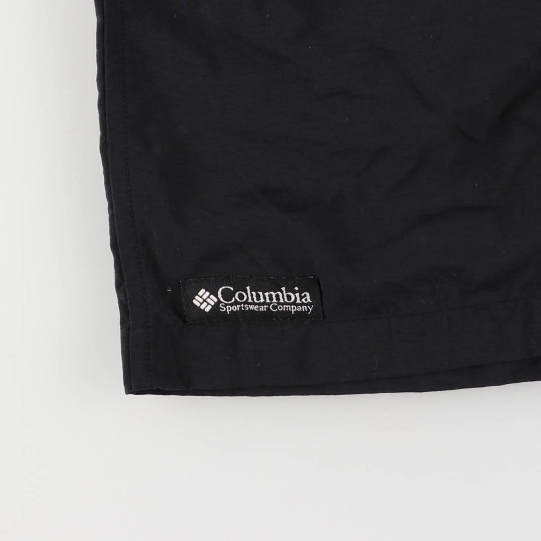 90s-00'S Columbia Swim Shorts, Men's XL Nylon black type Vintage Second Hand