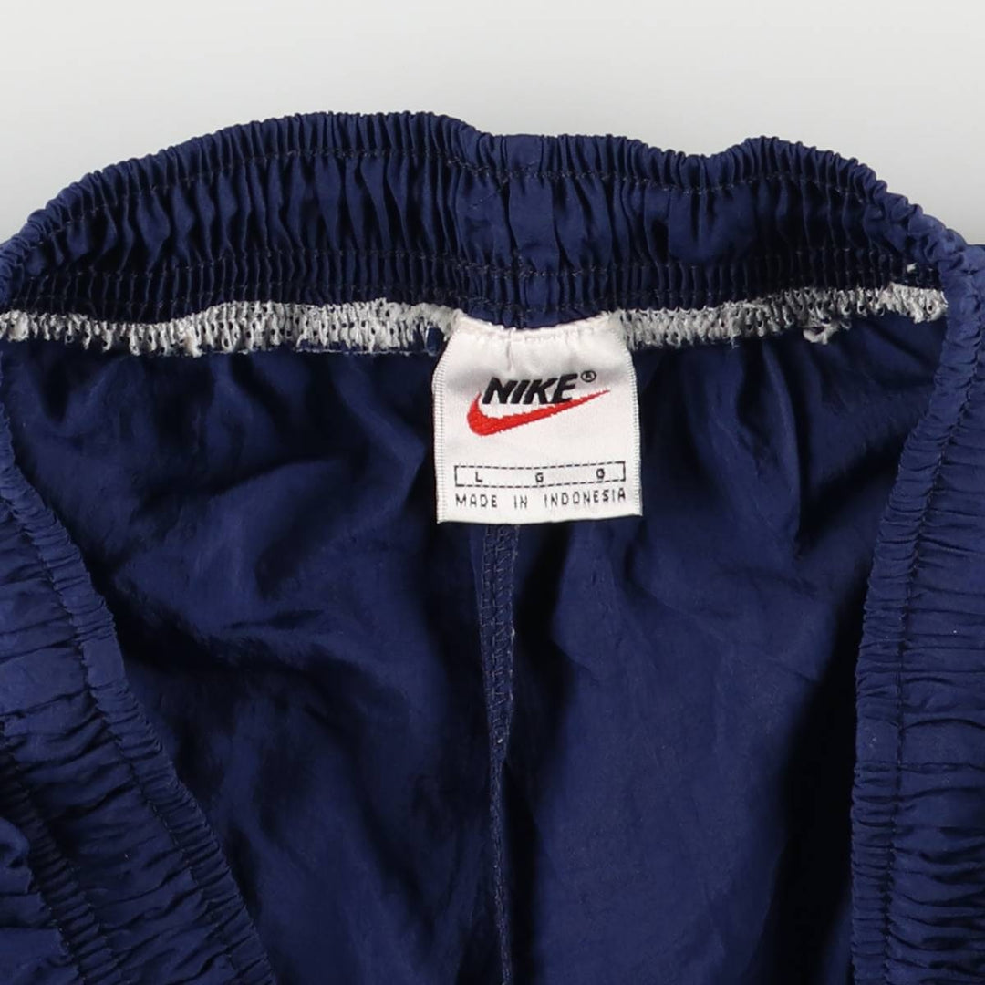 90'S Nike Swim Shorts, Short Pants, Men's L Size, Vintage unclear navy blue type Vintage Second Hand