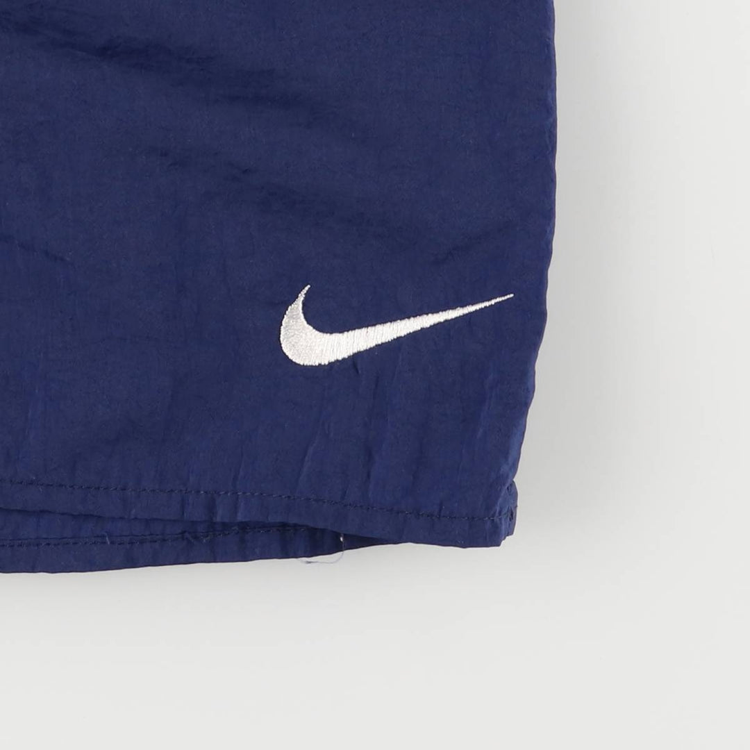90'S Nike Swim Shorts, Short Pants, Men's L Size, Vintage unclear navy blue type Vintage Second Hand
