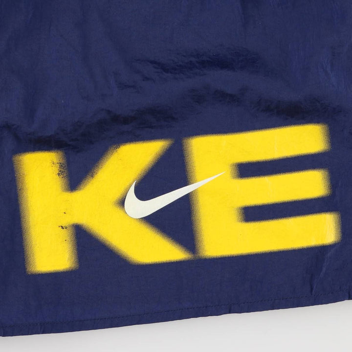 90'S Nike Swim Shorts, Short Pants, Men's L Size, Vintage unclear navy blue type Vintage Second Hand