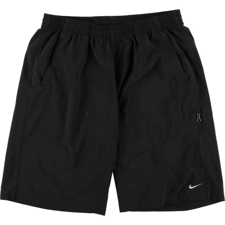 Nike shorts, men's size L polyester black type Vintage Second Hand